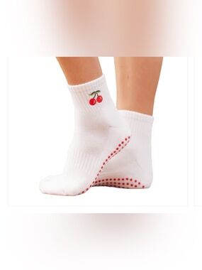 Souls Very Cherry Grip Socks - NWT!